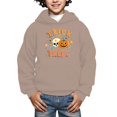 thumbnail image 2 of Mercatoo Sporty Casual and Loose Children's Top, Cute and Mischievous Style Halloween Printed Children's Hooded Sweatshirt, 2 of 4