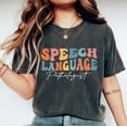 thumbnail image 5 of SLP Speech Language Pathologist Therapist Shirt, SLP Gifts, Speech Tee Chenille Patch, Spe, 5 of 7