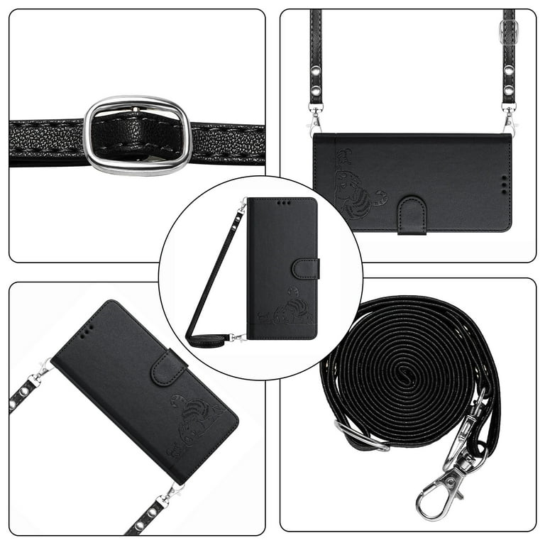 Compatible with iPhone 17 Pro Max Wrist Strap, Crossbody Strap