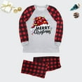thumbnail image 2 of KHONTS Family Christmas Pajamas Sets Cute Graphic Long Sleeve Plaid Shirt and Pajama Pants Xmas Loungewear Sets 2-Women S, 2 of 5