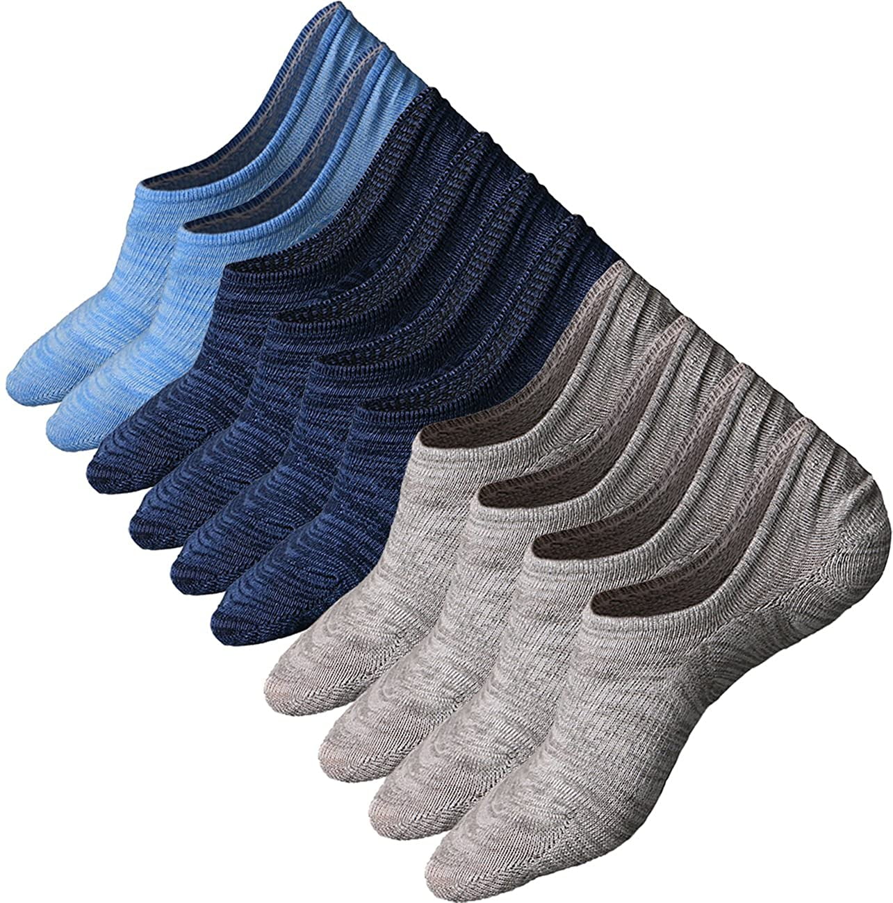 No Show Socks for Women Non Slip Low Cut Cotton Sports Casual Liners