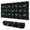 Black Dinosaurs Neon, variant on Long Mouse Pads for Desk,Black Dinosaurs Space Surfing Pattern Desk Mats on Top Of Desks, Desk Mouse Pad Extra Large with 3mm Non-Slip Base and Stitched Edge for Gaming,Office,Work,Home 31.5"x11.8"