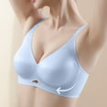 thumbnail image 3 of ktowifly Wireless Womens Bras Seamless Push up Soft Bralette with Lightweight Spaghetti No Underwire, 3 of 6