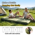 thumbnail image 5 of Sleeping Pad for Camping,6" Extra-Thick Reinforced Sleeping Pad with Pillows & Built-in Foot Pump,Ultralight Self Inflating Air Mattress Mat for Tent Hiking Essentials Gear（Single,Green）, 5 of 10
