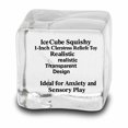 thumbnail image 3 of Ice Cube Stress Ball with Transparent Design, 1 Inch, Clear, For, Squeeze Toy, 3 of 3
