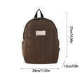 thumbnail image 2 of Puffer Quilted Backpack for Women College Backpack Puffy Work Backpacks Fit Laptop Light Casual Daypack, 2 of 6