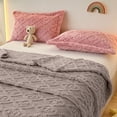 thumbnail image 4 of Winty Throw Blanket for Couch Sofa,Bed Blankets for Bed,Super Soft and Warm Throw Blanket for Couch, Sofa and Bed Cozy, Fuzzy and Lightweight,120*200Cm, 4 of 7