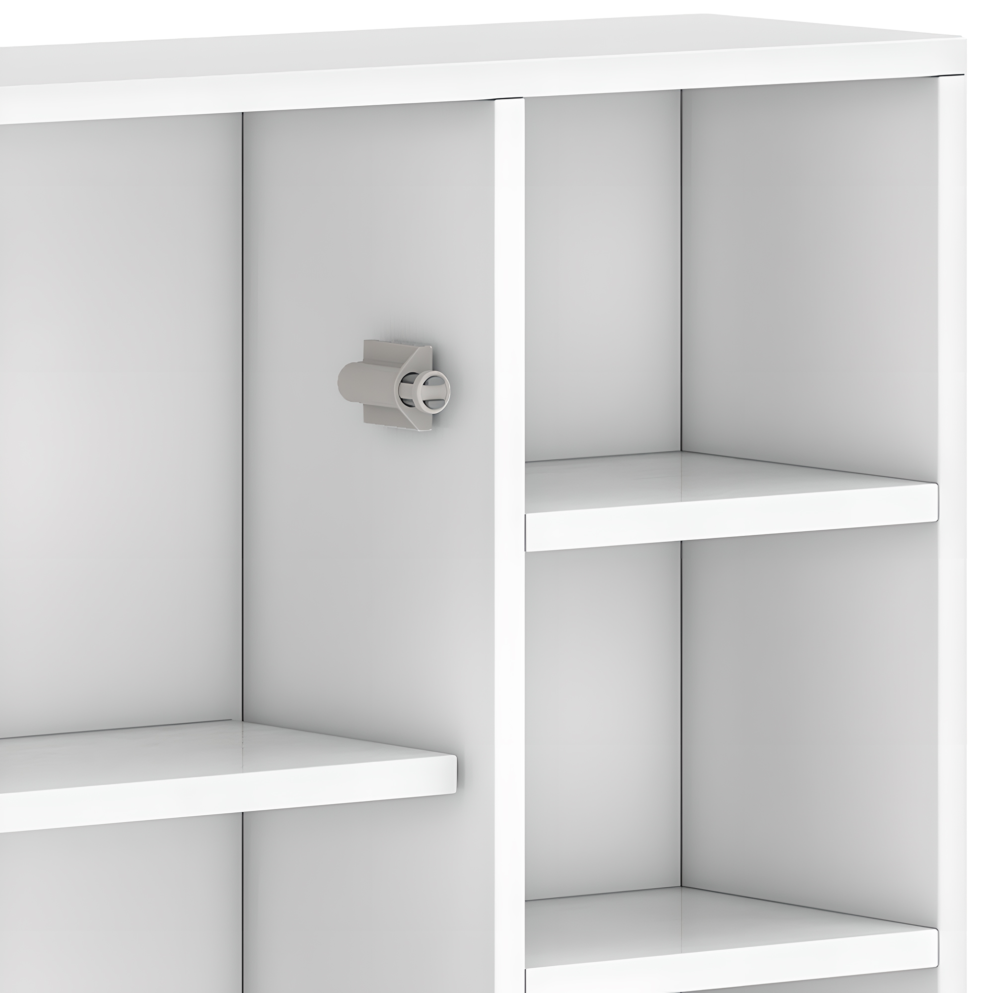Uforic Wall Mount Medicine Cabinet with LED Lights & Mirror for Bathroom Storage, White