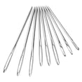 thumbnail image 3 of 9Pcs Large-Eye Blunt Needles Stainless Steel Yarn Knitting Needles Sewing Needles Knitting Weaving Stringing Needles with Needle Bottle, 3 of 6