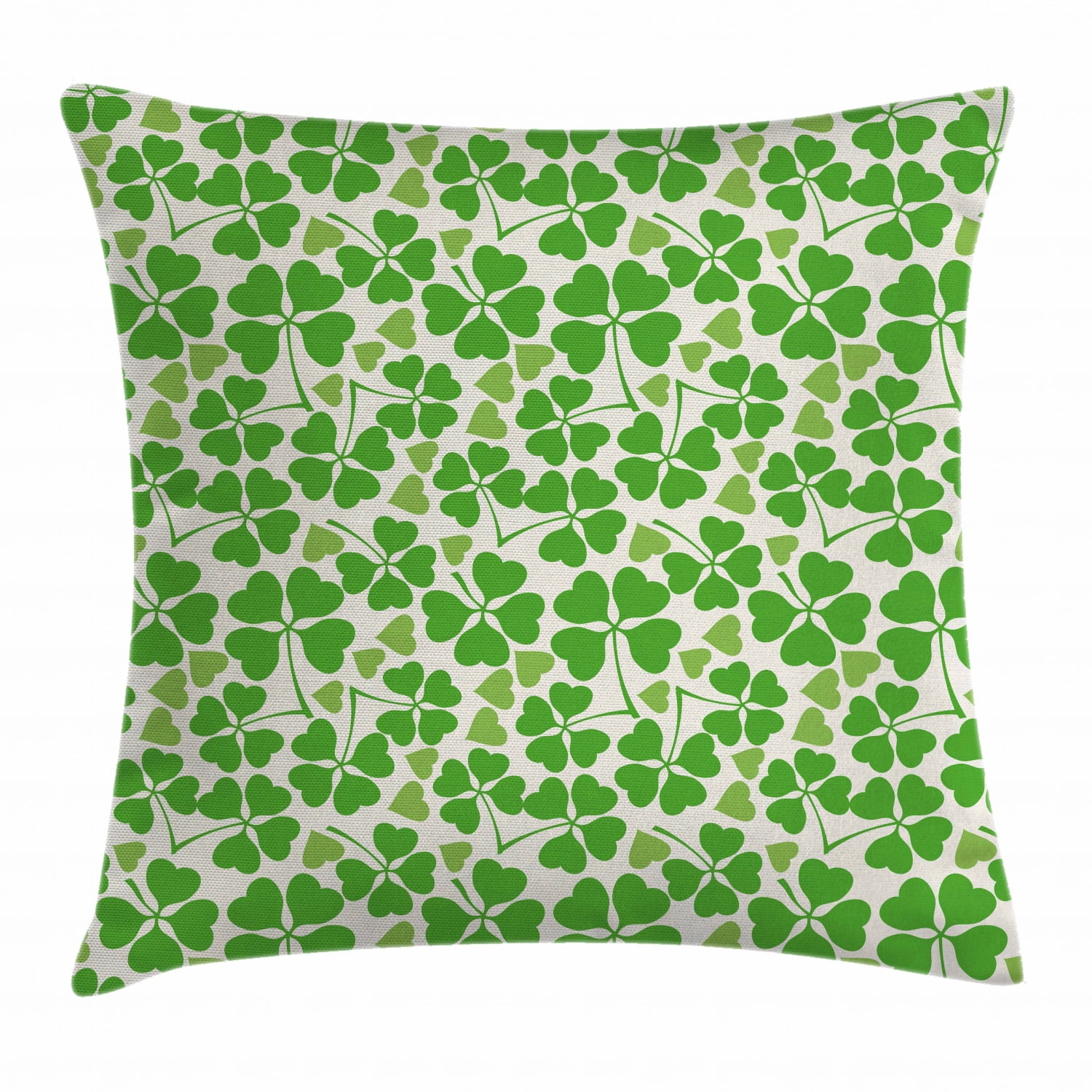 Irish Throw Pillow Cushion Cover, Gaelic Nature Garden Decor Spring