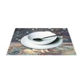 thumbnail image 3 of Ryvnso Placemats Set of 4 Dog at Space Night Dining Mats Heat-Resistant Non-Slip Washable Table Mat, 3 of 8