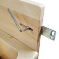 thumbnail image 4 of Meadow Lane Pull Out Double Trash Can, White, 4 of 8