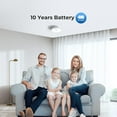 thumbnail image 5 of SITERWELL Smoke Detector, 10 Year Battery,Photoelectric Sensor, Fire Alarm,Low Battery,12 Packs, 5 of 6