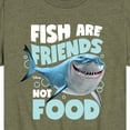 thumbnail image 3 of Finding Nemo - Fish Are Friends Not Food - Toddler And Youth Short Sleeve Graphic T-Shirt, 3 of 5