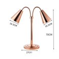 thumbnail image 2 of Luxury High-End Catering Commercial Food Cooked Food Heating Lamp Insulation, 2 of 6