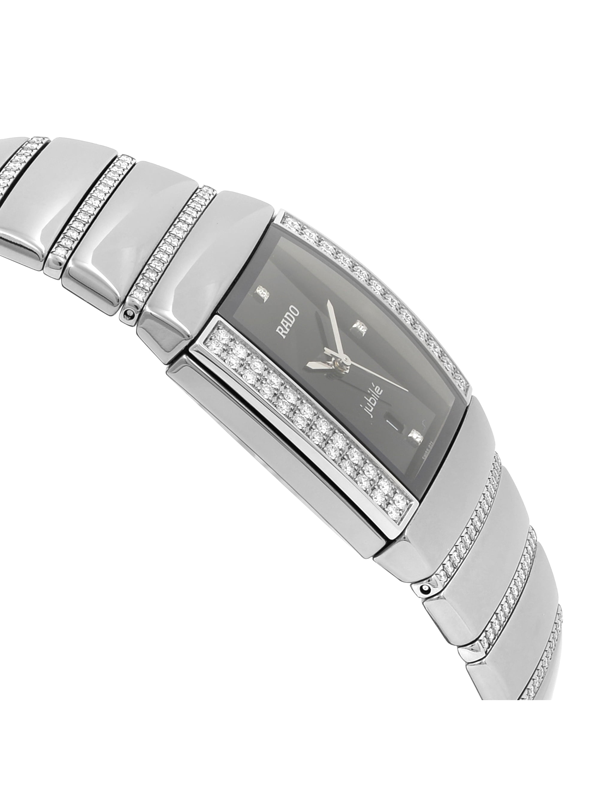 Rado Sintra Jubile Ceramic Diamond 1.20Cttw Quartz Ladies Watch