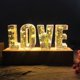 thumbnail image 3 of Lámpara de auténticas conservadas flores eternas románticas led lámpara para boda, Valentín, - Colco Luz de noche de amor, 3 of 8