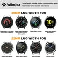 thumbnail image 2 of ANTHOUSE Quick Release Watch band, Stainless Steel Watch strap 16mm, 18mm, 19mm, 20mm, 22mm or 24mm, 2 of 15