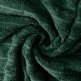 thumbnail image 4 of RIVERSIDE 2 Pack Oversized Bath Sheets 35x70 Soft Quick-Dry 600 GSM Ribbed Cotton Towels - Hunter Green, 4 of 7