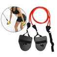 thumbnail image 3 of Entrenador de brazos Bandas de resistencia Natación Fitness Ejercicio Paddle Workout Rojo 30 Cola Banda de resistencia, 3 of 8