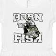 thumbnail image 4 of Inktastic Born to Fish Girls Toddler Dress, 4 of 5