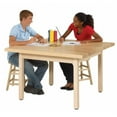 thumbnail image 1 of Diversified Woodcrafts WX4-P26 48 in. x 48 in. Elementary Four-Student Table, 1 of 1