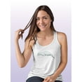 thumbnail image 2 of Cetacea Beluga Whale. Racerback Tank Women -June Erica Vess Designs, Female x-Small, 2 of 4
