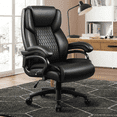 thumbnail image 2 of Waleaf Heavy Duty Big and Tall Office Chair 500lbs with Adjustable Lumbar Support,High Back Office Chair for Adults, 2 of 7