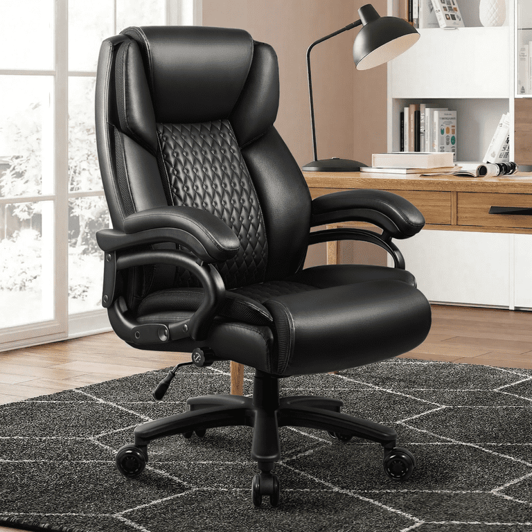 Waleaf Heavy Duty Office Chair, Big and Tall, 500lbs, Adjustable