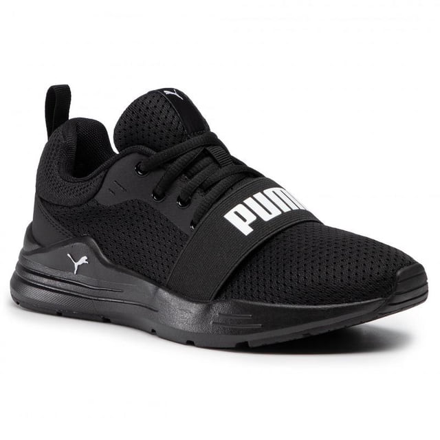 Tenis Puma Joven WIRED RUN 37421401 Negro 23 cm Deportivo