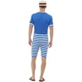 thumbnail image 3 of Smiffys Mens 20s Bathing Suit Costume Set, 3 of 5