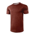 thumbnail image 4 of uikmnh Men T Shirts Men's Athletic Performance T Shirt for Summer Active Wear Comfortable Round Neck Sports Shirt for Running and Fitness Size:L, 4 of 5
