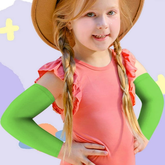 Kitchen Organizers And Storage Children's Sleeve Elastic Sunscreen Arm Sleeve Suitable for Children Outdoor Sports Arm Sleeve Bright Colors