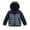 Grey, variant on Gyujnb Girls Down Coat Winter Jacket with Contrast Sleeves Warm Quilted Outerwear for Kids Windproof Cold Weather,Size:14-16 Years