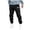 VZ39# Black, variant on oqasdz Men's Pants Elastic Waist Fall Winter High Street Fashion Leisure Loose Sports Outdoor Running Sweat Pants Casual Comfort Soft Outwear