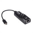 thumbnail image 1 of Adaptador Ethernet Tipo C A RJ45 Gigabit USB3.1 Tarjeta de Red de 1000 Mbps Conector Ethernet Portátil para Computadora Portátil de Escritorio, 1 of 5