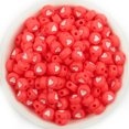 thumbnail image 1 of 100 Pcs Perles Adorables en Résine Petit Pendentif Résine Production DIY Processus Production et Décoration Rouge, 1 of 1