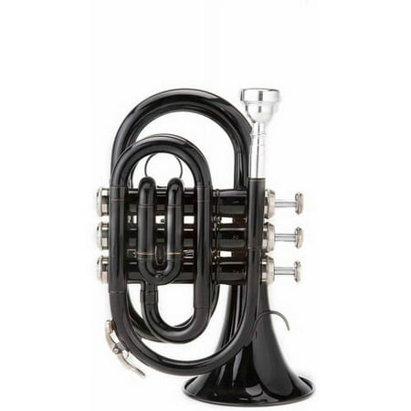 Ravel RPKT1 Pocket Trumpet, Black