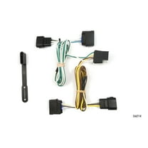 CURT 56014 Vehicle-Side Custom 4-Pin Trailer Wiring Harness, Select Chevrolet Corvette, Ford Focus, Ranger Fits select: 2007 FORD FOCUS ZXW/S/SE/SES