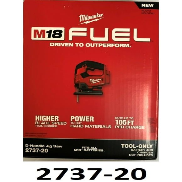 Milwaukee Sierra Caladora M18 Fuel Sin Carbones 2737-20
