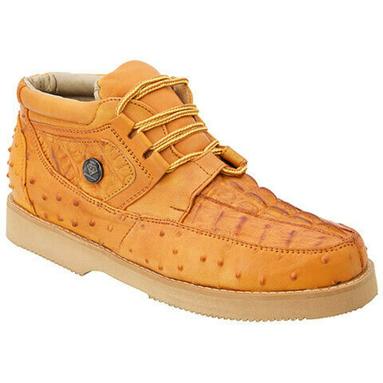 Shoes Leather Print Casual. Zapato Imitacion Avestruz/caiman Piel - Walmart.com