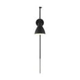 thumbnail image 2 of Nuvo Lighting Fulton Swing Arm Lamp Matte Black with Switch, 2 of 7