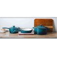 thumbnail image 2 of Hamilton Beach 10 inch Cast Iron Fry Pan, Navy, 2 of 3