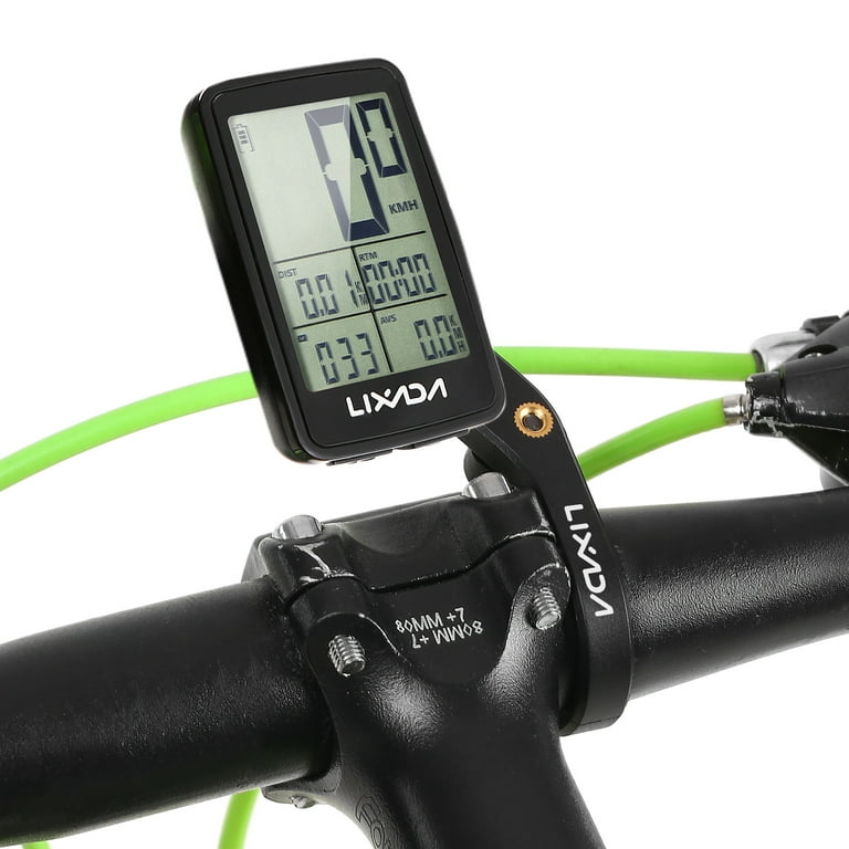 Lixada usb rechargeable outlet wireless bike cycling computer