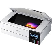 Epson - EcoTank Photo ET-8550 All-in-One Wide-format Supertank Printer - White (Sold without manufacturer )