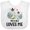 AA-White, variant on Inktastic Zebra My Baba Loves Me Boys or Girls Baby Bib