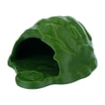 thumbnail image 3 of Refugios para reptiles, comedero para reptiles, plato resistente para alimentarlos, decoración de hábitat para ranas, tortugas y dragones barbudos. Verde, 3 of 8
