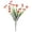 Red, variant on Spring Artificial Flowers for Outdoors, Fake Flowers UV Resistant Faux Plastic Plants No Fade for Patio Porch Home Garden Yard Indoor Outside Flower Decorations, 1Pc, Multicolor(Blue,14x2")