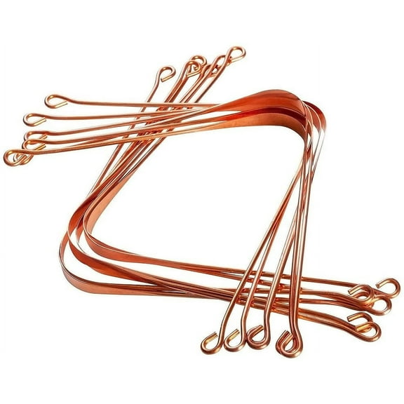 Copper Tongue Cleaners -12 Pieces