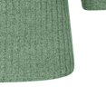 thumbnail image 5 of Christmas Tops for Women Trendy Wine Glass Printed Long Sleeve Ribbed Sweater T-Shirts Crewneck Holiday Outfits (XL, Green), 5 of 6